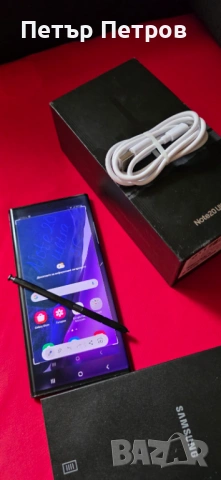 Samsung Galaxy Note20 Ultra 5G 256GB 12GB RAM Black ПЪЛЕН КОМПЛЕКТ!-неразличим от нов!, снимка 2 - Samsung - 53121566