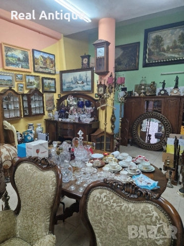 Уникална голяма антикварна авторска картина масло върху платно , снимка 17 - Картини - 48157555