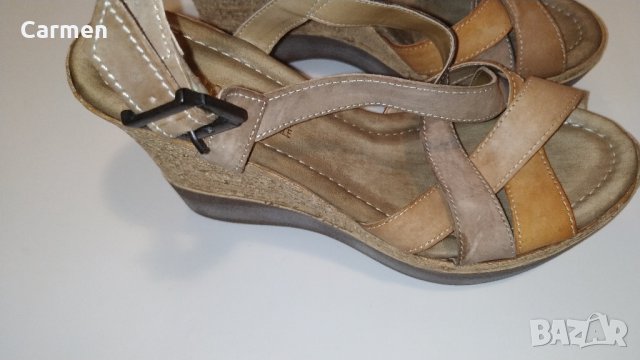 Samoa Vera Pelle - Италиански сандали, снимка 8 - Сандали - 32669694