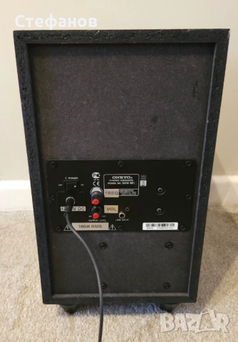 Събуфер  onkyo skw 501, снимка 2 - Тонколони - 53484710