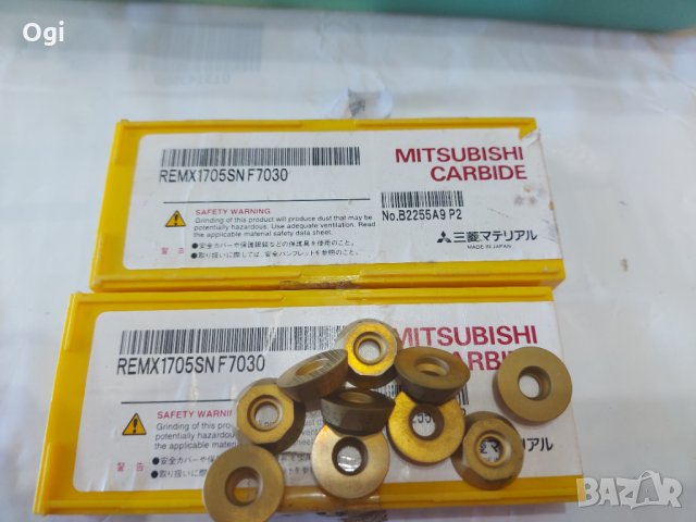 Твърдосплавни пластини MITSUBISHI , снимка 2 - Стругове - 32864005