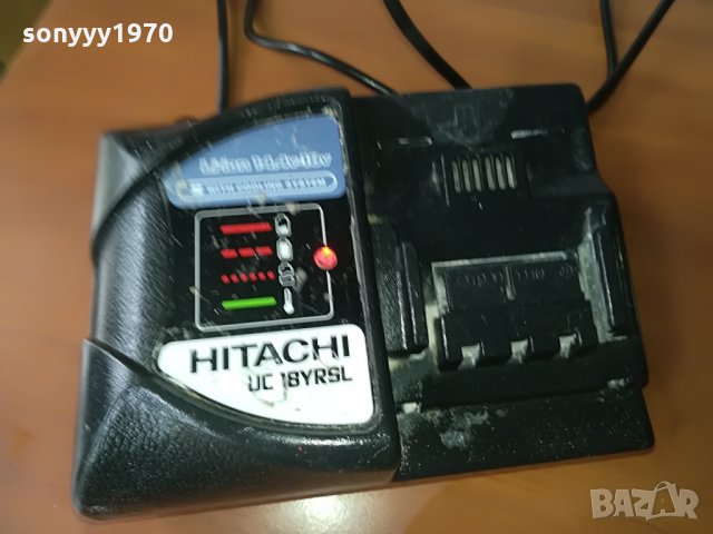hitachi li-ion battery charger-внос germany, снимка 11 - Винтоверти - 28336677