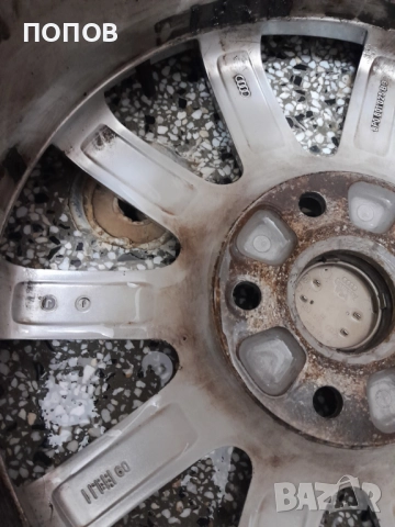 Джанти 17 Ауди 5x112 57,1 225 45 r17 Bridgestone Turanza, снимка 5 - Гуми и джанти - 52323686