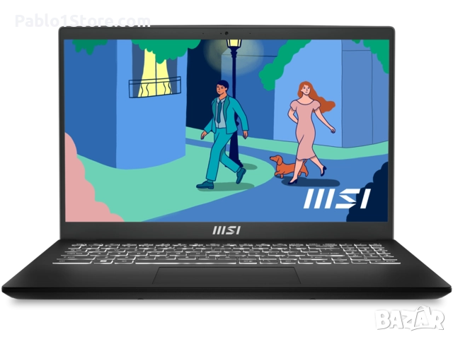 Лаптоп MSI MODERN 15 B7M 9S7-15HK12-456 15.6 ", AMD RYZEN 5 7430U, RAM 16 GB, SSD 512 GB, AMD RADEON, снимка 6 - Лаптопи за работа - 52904334