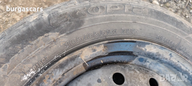 Гуми с джанти 165 / 65 /14 Daihatsu Sirion II 2007г, снимка 4 - Гуми и джанти - 53560528