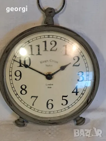 кварцов винтидж часовник за стена 23/1, снимка 6 - Стенни часовници - 49302954