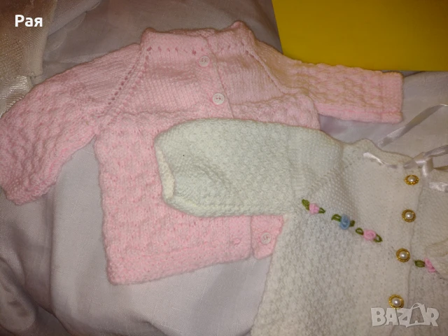 Лот  5 броя плетени блузи + одеало , снимка 9 - Други - 50669171