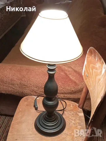 Голяма ретро метална нощна лампа, снимка 11 - Антикварни и старинни предмети - 50415284