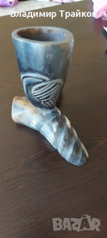 декоративен рог, снимка 2 - Декорация за дома - 52774717