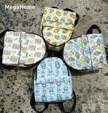 Детска раничка с герои LABUBU  – лека, удобна, 6 цвята, снимка 9 - Раници - 53482696