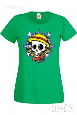 Дамска тениска One Piece 08,Анимация,игра,Празник,Повод., снимка 7 - Тениски - 38061461
