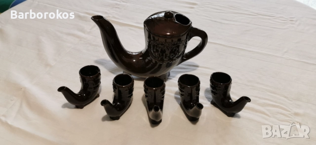Сервиз за Ракия ханска шатра , снимка 4 - Сервизи - 52179177