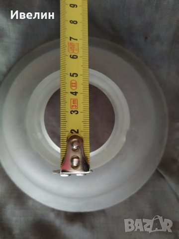 две стари стъкла за нощна лампа,полилей арт деко, снимка 2 - Настолни лампи - 32894557