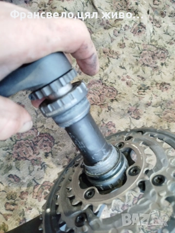 Два броя цена за брой Курбел със средно движение за велосипед колело Shimano xtr fc m 970, снимка 12 - Части за велосипеди - 52458185