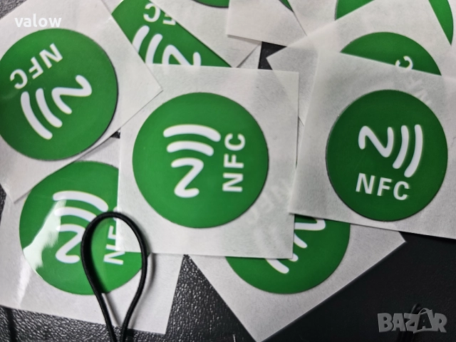 NFC tag таг програмируем ключодържател лепенка карта за споделяне на информация, снимка 4 - Резервни части за телефони - 52120939
