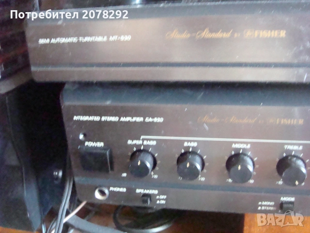 ”Fisher” CA 520,FM 520,CR-W 530,MT 530 , снимка 5 - Аудиосистеми - 53560509