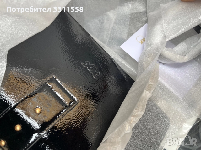 Дамска чанта Pinko Love One Light Cl PE 25 PLTT 105313 A1UV Черен, снимка 3 - Чанти - 52670974