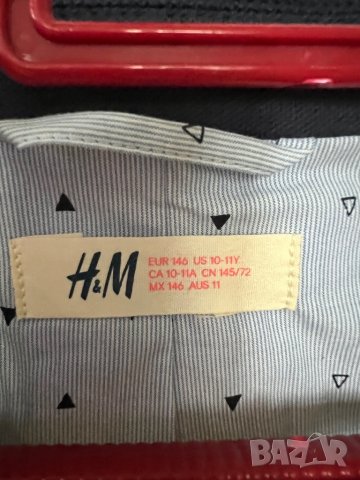 Сако и риза H&M, снимка 2 - Детски комплекти - 38877379