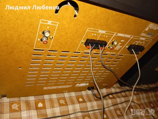 Уредба с грамофон Sony комплект с колони, снимка 6 - Аудиосистеми - 49350217