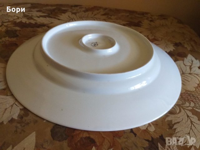 Български порцелан голямо плато, снимка 6 - Чинии - 33192987