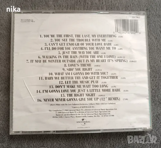 CD: Barry White -The Collection, снимка 4 - CD дискове - 47874653