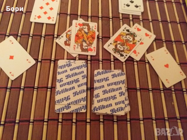 Мини-Карти 2.5х3.5см 1970г, снимка 4 - Карти за игра - 28037551