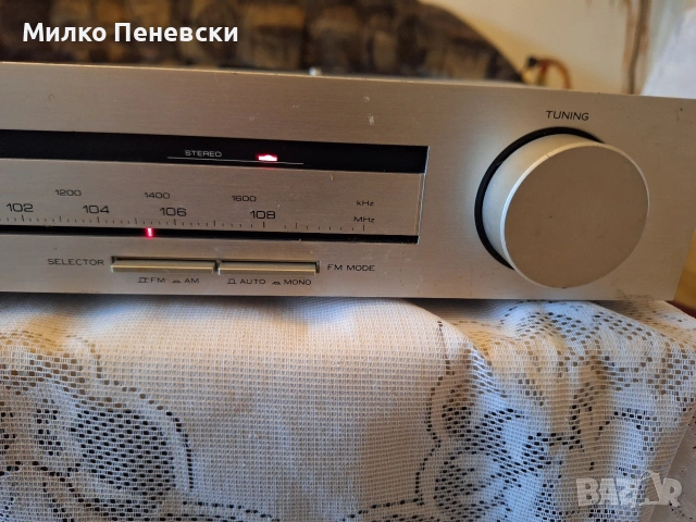 KENWOOD KT-30 STEREO TUNER.MADE IN JAPAN., снимка 2 - Ресийвъри, усилватели, смесителни пултове - 53221528