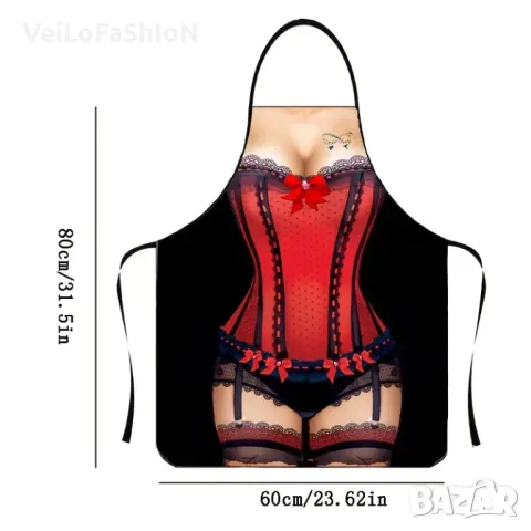 Нова забавна готварска престилка SEXY GIRL, снимка 2 - Подаръци за жени - 47404764