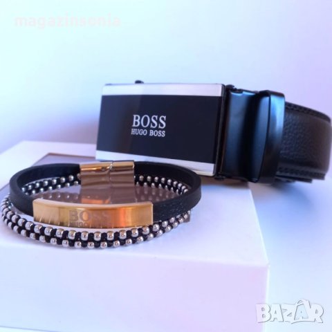 Стилен и модерен мъжки подаръчен комплект ''BOSS'', снимка 6 - Подаръци за мъже - 43376163