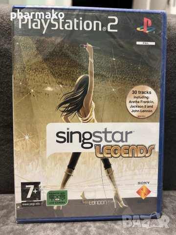 PS2 игра НОВА запечатана: SingStar Legends 