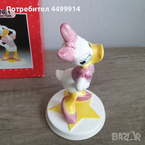 Порцеланова фигура на Шмид от Walt Disney Company - Дейзи, снимка 6 - Антикварни и старинни предмети - 51657070