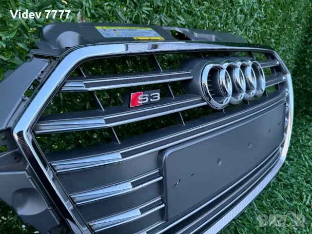 Оригинална S3 решетка Audi S3 8V Facelift (Ауди С3 8В Фейслифт), снимка 4 - Аксесоари и консумативи - 49306495