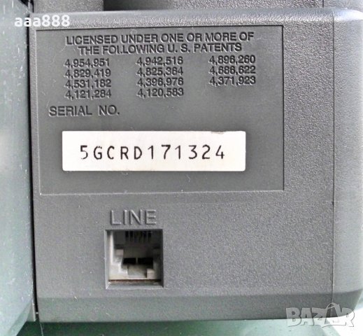Panasonic KX-F700C телефон със секретар/копир и факс , снимка 9 - Стационарни телефони и факсове - 27238214