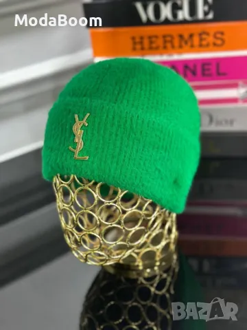 YSL дамски зимни шапки Yves Saint Laurent , снимка 7 - Шапки - 48250869