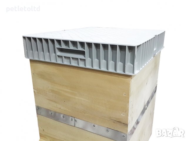 Капак за 10-рамков кошер, с вентилационни отвори, снимка 2 - За пчели - 37959044
