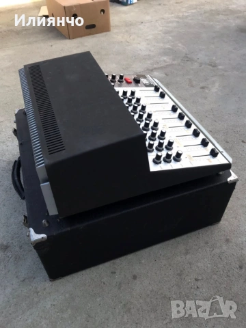 Винтидж Dynacord Eminent 200 Tape Echo/Power миксер,70-те години/Работеща, снимка 8 - Ресийвъри, усилватели, смесителни пултове - 53241541