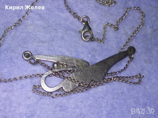 ПРЕКРАСНО ЕФИРНО СРЕБЪРНО КОЛИЕ СРЕБРО 925 ФИНА БИЖУТЕРСКА МАЙСТРОСКА ИЗРАБОТКА 40023, снимка 8 - Колиета, медальони, синджири - 43221561