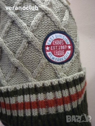 Шапка за момче Зимна Бежова, снимка 3 - Шапки, шалове и ръкавици - 43730482