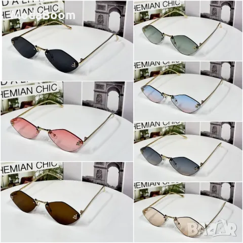 Fendi дамски слънчеви очила различни цветове , снимка 4 - Слънчеви и диоптрични очила - 48247129