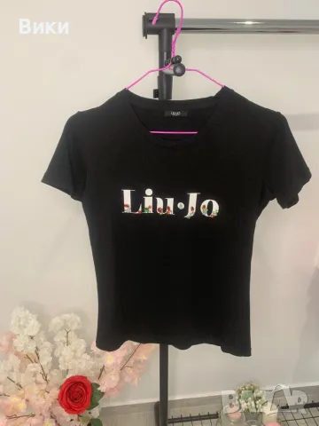 Тениска на Liu Jo размер S, снимка 4 - Тениски - 49600620