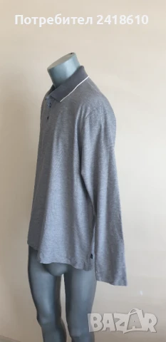 Hugo Boss Pique Cotton Regular Fit Mens Size XL - 2XL ОРИГИНАЛ Мъжка блуза!, снимка 9 - Блузи - 50820811