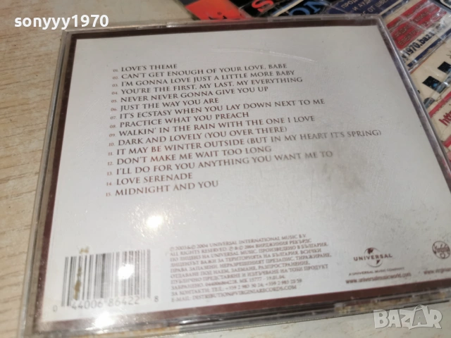 BARRY WHITE CD 1602261600HOL1E66, снимка 12 - CD дискове - 53496646