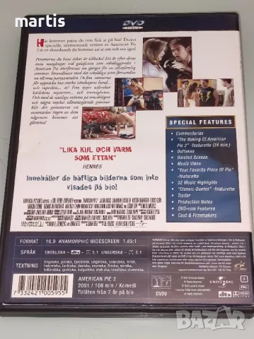 ДВД Американски Пай 2 /Бг.суб./, снимка 2 - DVD филми - 49263374