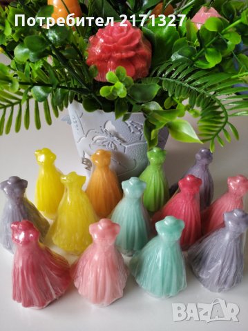 Подаръчета за сватби, годежи и момински партита изработени от сапун, снимка 3 - Ръчно изработени сувенири - 32328971
