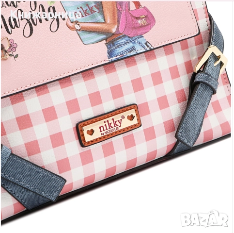 Чанта Nikky by Nicol Lee, колекция Flower Day, снимка 6 - Чанти - 50477859