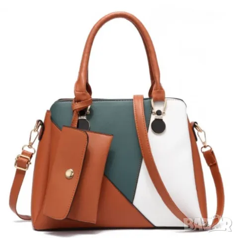 Дамска чанта с висящо портмоне