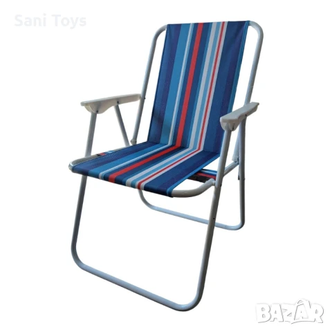 Сгъваем плажен/къмпинг стол, снимка 4 - Къмпинг мебели - 45191689