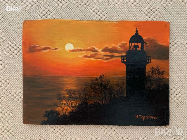 МАРИЯ ТОДОРОВА масло / пейзаж , снимка 2 - Картини - 52838525