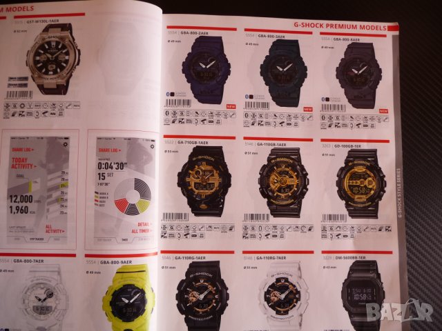 Casio Premium Catalogue Spring/Summer 2018 Каталог часовници, снимка 3 - Други - 43025716