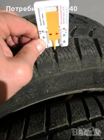 MAZDA МАЗДА 4бр.италиански алуминиеви джанти 16" 5х114,3мм 7J ЕТ35 +4бр зимни гуми 205/55/16, снимка 6 - Гуми и джанти - 52941890